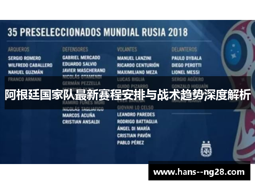 阿根廷国家队最新赛程安排与战术趋势深度解析